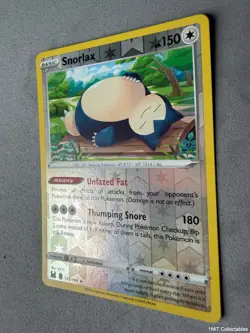 Pokemon TCG * Snorlax 143/196 Holo Rare Reverse Holo * SWSH Lost Origin NM - Image 2