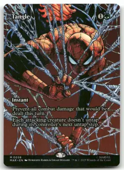 Tangle (Borderless) M Marvel Eternal-Legal 38 MTG NM X1 - Image 1