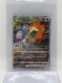 Pokemon Charizard VSTAR SWSH262 SWSH Promo Black Star Full Art Holo 2022 NM - Image 1