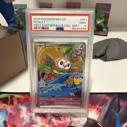 2026 POKEMON FIRST PARTNER ILLUSTRATION COLLECTION ALOLA PSA 9 SEQUENTIAL SET - Image 2