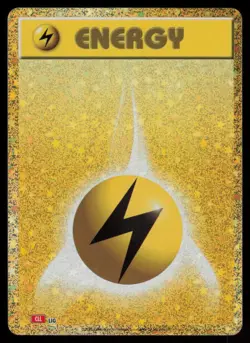 Basic Lightning Energy Holo Japanese Pokemon TCG Classic: Charizard 034 NM - Image 1