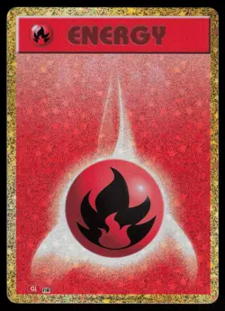 Basic Fire Energy Holo Japanese Pokemon TCG Classic: Charizard 033 NM - Image 1