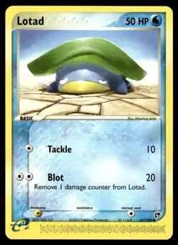 Lotad #67 - Pokemon Sandstorm - LP - Image 1