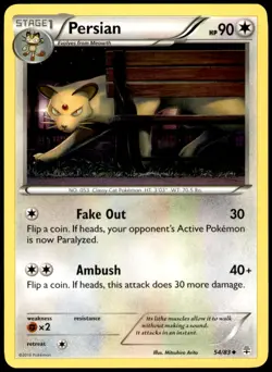 Persian 54/83 Uncommon Generations Pokemon Near Mint - Image 1