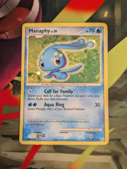 Manaphy 9/130 Holo Rare Diamond & Pearl HP - Image 1