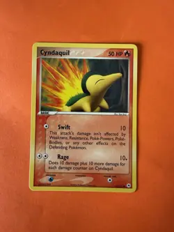 Pokemon TCG Cyndaquil Common Hidden Legends 59/101 LP - Image 1