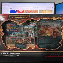 Pokemon TCG: Charizard ex Special Collection Box - New Factory Sealed Ships Fast - Image 1