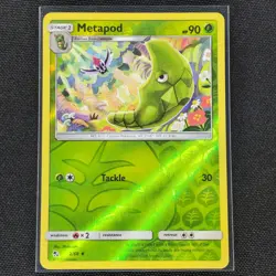 Metapod - 2/68 - Reverse Holo - Hidden Fates - Pokemon - NM/M - Image 1