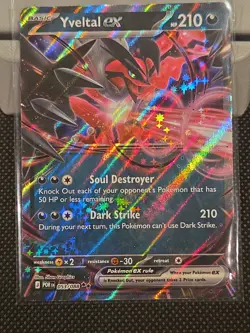 Yveltal ex 53/88 Double Rare Pokemon TCG Perfect Order - NM - In Hand - Image 3