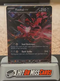 Yveltal ex 53/88 Double Rare Pokemon TCG Perfect Order - NM - In Hand - Image 4
