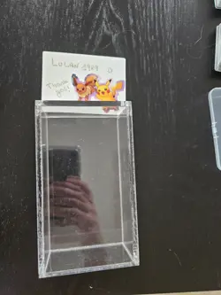 Pokemon Booster Premium Acrylic Display Protector Case UV Protection Chinese - Image 1