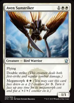Aven Sunstriker - Light Play MTG Dragons of Tarkir - Image 1