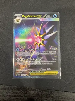 Pokemon Perfect Order Mega Starmie EX 118/088 Special Illustration Rare SIR NM - Image 1