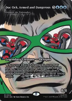 Doc Ock, Armed and Dangerous [Lorthos, the Tidemaker] (Borderless) #10 - MTG MAR - Image 1