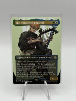 The Wandering Minstrel (Borderless) Final Fantasy Regular R 0403 MTG - Image 1