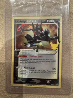 Greninja Star SWSH144 Sealed Holo Near Mint Sword & Shield Promo Pokemon - Image 1