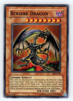 Yugioh Berserk Dragon DCR-019 Super Rare - NM 💎 - Image 1
