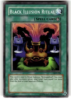 Black Illusion Ritual SDP-038 Starter Deck: Pegasus Yu-Gi-Oh NM - Image 1