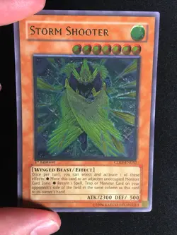 Yugioh MISPRINT! Storm Shooter CDIP-EN032 1ST ULTIMATE (NM) - Image 1