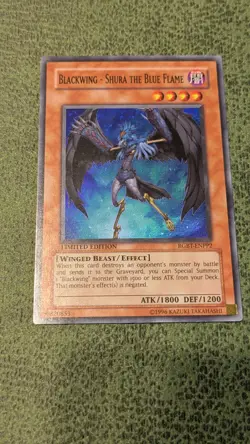 Blackwing - Shura the Blue Flame RGBT-ENPP2 Super Rare NM - Image 1