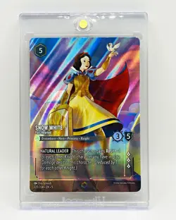 Snow White - Fair-Hearted Enchanted - Shimmering Skies Disney Lorcana - 220/204 - Image 1