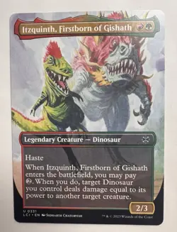 MTG Itzquinth, Firstborn of Gishath (331/535) The Lost Caverns of Ixalan - Image 1