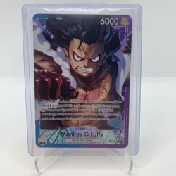 One Piece TCG Monkey.D.Luffy OP11-040 Alt Art Leader English NM - Image 1