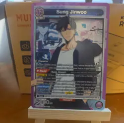 Union Arena Solo Leveling Sung Jinwoo UE17BT/SLG-1-022 SR 2026 NM - Image 1
