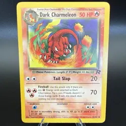 Dark Charmeleon 32/82 Team Rocket Pokemon TCG Unlimited Uncommon LP WOTC Vintage - Image 1