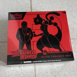 Pokemon Destined Rivals Elite Trainer Box ETB Pokemon Center Sealed - Image 1