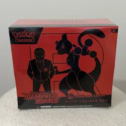 Pokemon Destined Rivals Pokemon Center Elite Trainer Box ETB Sealed - Image 1