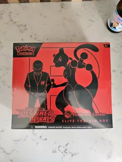 Pokemon Center Destined Rivals ETB Elite Trainer Box Sealed - Image 1