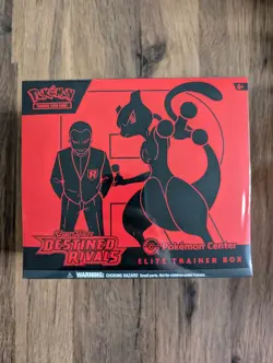 Pokemon Destined Rivals Elite Trainer Box ETB Pokemon Center Sealed - Image 1