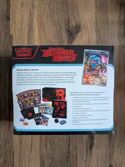 Pokemon Destined Rivals Elite Trainer Box ETB Pokemon Center Sealed - Image 2