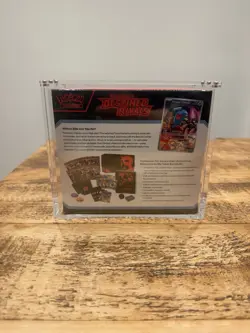 Pokemon Center Destined Rivals Elite Trainer Box ETB Sealed with Acrylic Case - Image 3