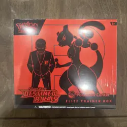 Pokemon Destined Rivals Elite Trainer Box ETB Pokemon Center Sealed + case - Image 2