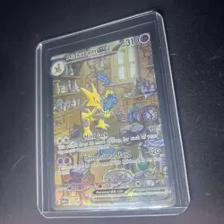 Pokemon TCG Alakazam ex 201/165 SV Scarlet & Violet 151 Full Art Holo 310 HP EN - Image 5