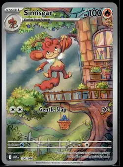 Simisear - 100/086 100/086 Holo Illustration Rare SV: White Flare Pokemon NM/M - Image 2