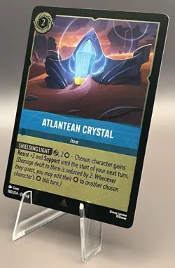 Disney Lorcana Reign of Jafar 180/204 - Atlantean Crystal Cold Foil NM - Image 1
