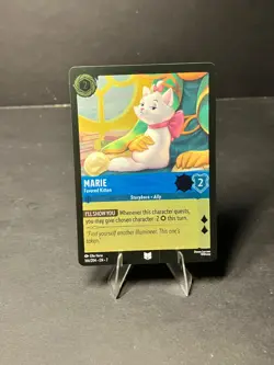 Marie - Favored Kitten #166 - Foil - Lorcana Archazia's Island - Image 1
