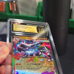 CGC Pristine 10 Mega Charizard X ex Holo M2 Inferno X 013/080 JP 2025 DR - Image 3