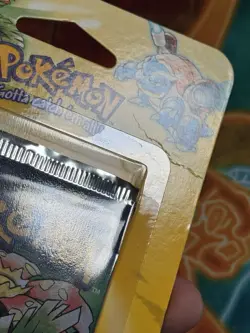 Pokemon SHADOWLESS Base Set Blister Booster Pack Venusaur Art Sealed + Acrylic - Image 3