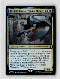 Marvel Super Heroes #232 Taskmaster, Mercenary Mimic Foil - Image 1