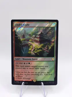 Cinder Glade (Surge Foil) Commander: Final Fantasy Foil - Image 1