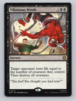 Villainous Wrath R Marvel's Spider-Man 74 NM - Image 1