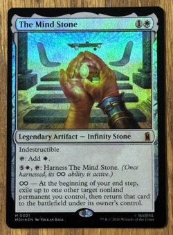 MTG Marvel Super Heroes, The Mind Stone - Foil - Image 1