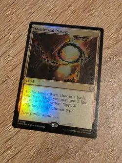 MTG - Multiversal Passage FOIL - Marvel's Spider-Man 180 Rare Land R 0180 - NM - Image 1