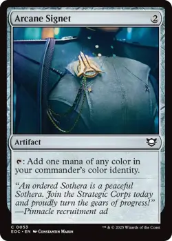 MTG Edge of Eternities Commander - Arcane Signet - Image 1