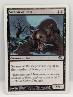 Swarm of Rats 8th Edition Regular LP MTG - Image 1