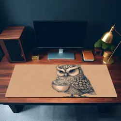 Cute Owl Ramen Playmat - Kawaii Anime Style Gaming Mat for MTG, YuGiOh, TCG - Image 3